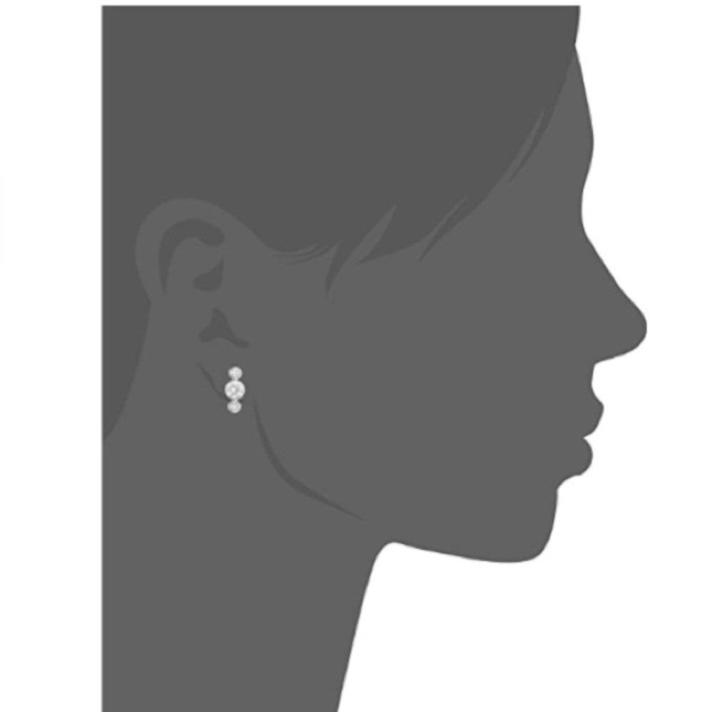 Kate Spade bright ideas round linear stud earrings gold-tone - Picture 3 of 8
